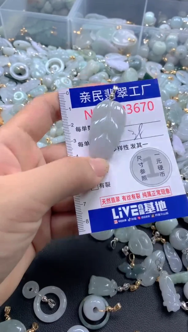 颈饰未镶嵌翡翠3670