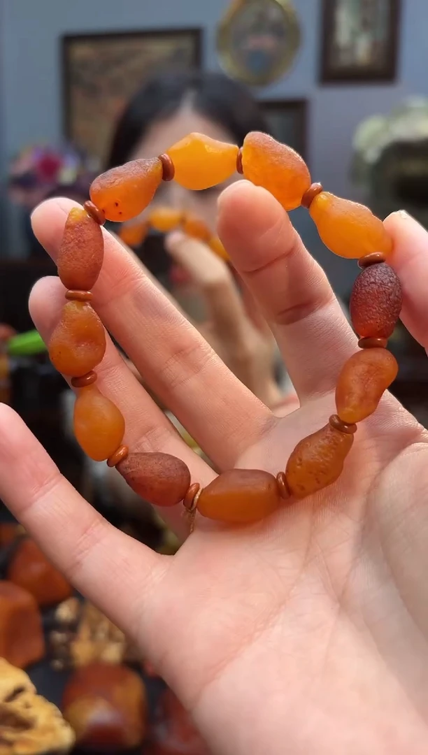 手串琥珀未镶嵌手串