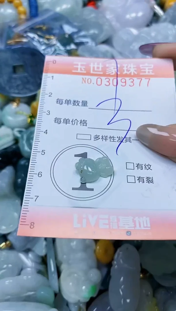 翡翠未镶嵌颈饰闪购0309377