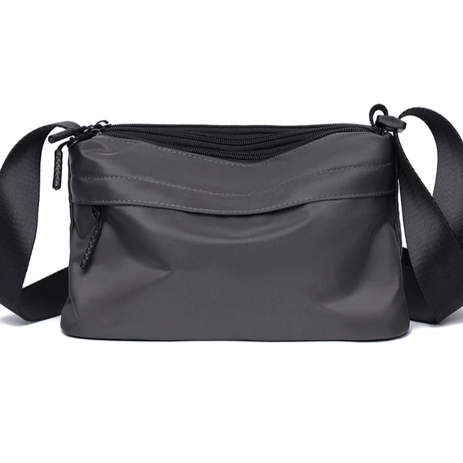 【专柜品质】男士斜挎包2025新款尼龙包休闲单肩包时尚男士商务包