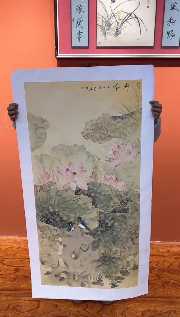 【闪购商品】国画周建真老师绘画作品9-34