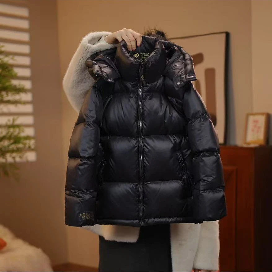 秋雨【金】黑金亲子同款大版加厚羽绒服童装