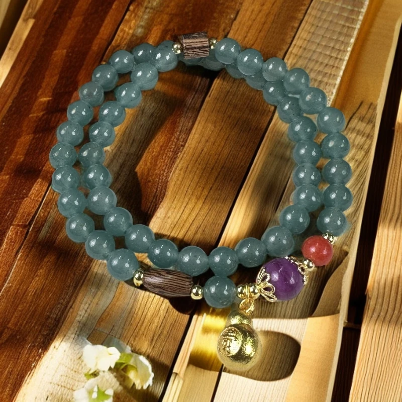 YHKINGS1330设计师6m天青冻双圈简约多样性发其一不带礼盒