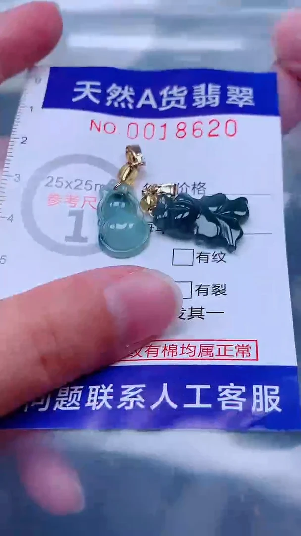 吊坠(不含链)未镶嵌翡翠1