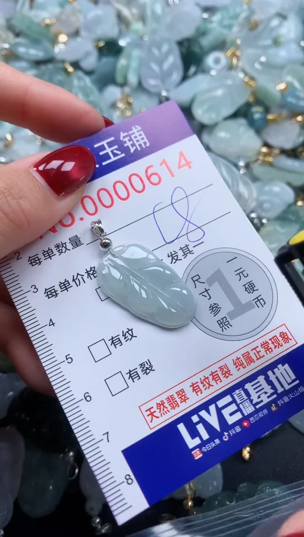 颈饰未镶嵌翡翠614