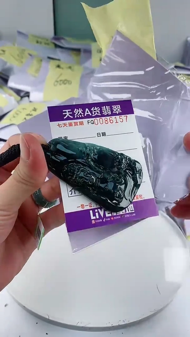 翡翠未镶嵌颈饰