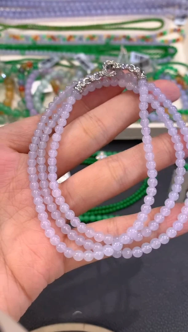 颈饰未镶嵌翡翠w60多样性一件发货紫货有色差