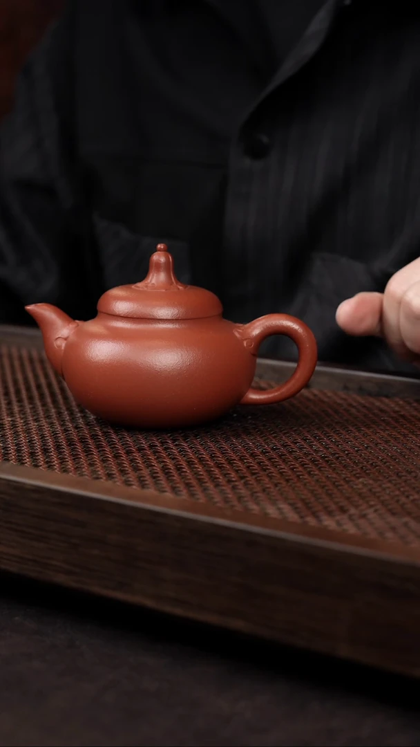 【闪购商品】紫砂茶壶红降坡丁香花