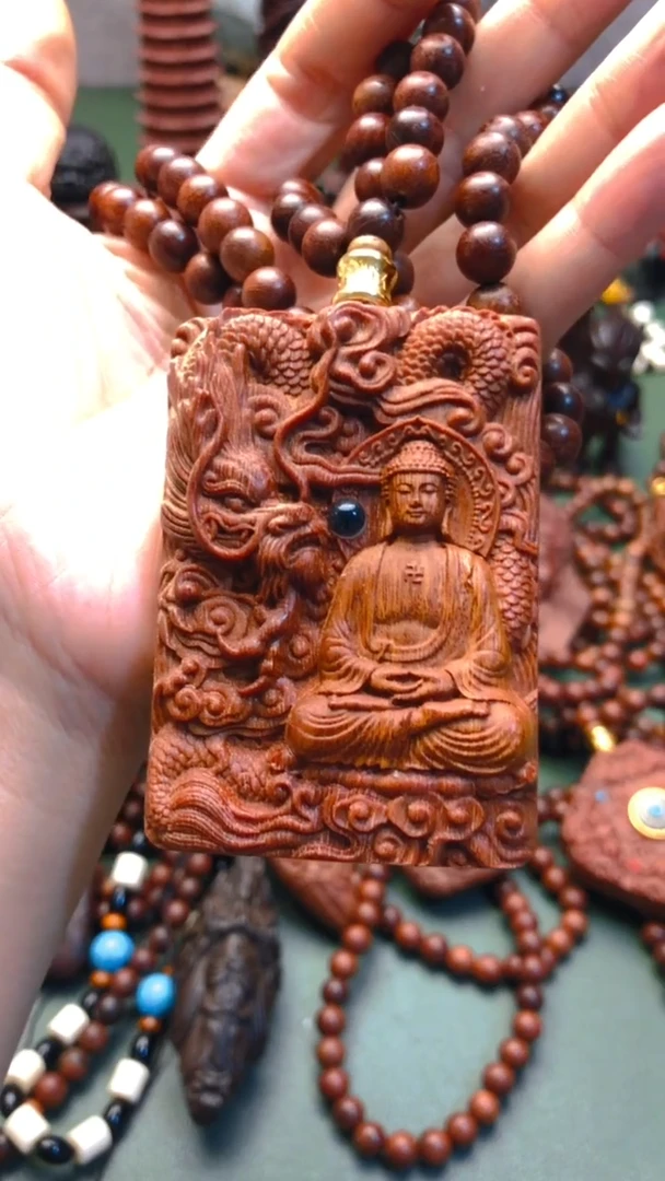 贡木贡木祥龙大日如来脖挂件吊坠