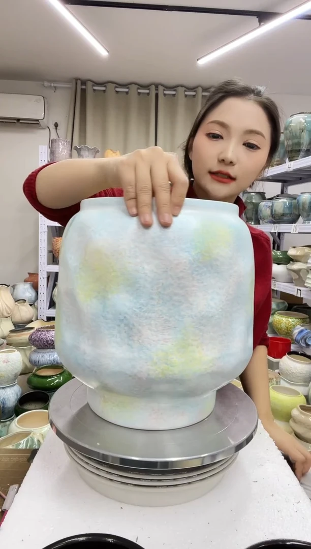 【1.3】花盆尺寸高：28 口：21