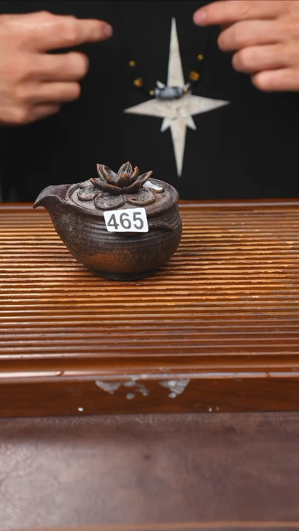 万古烧粗陶手工茶具