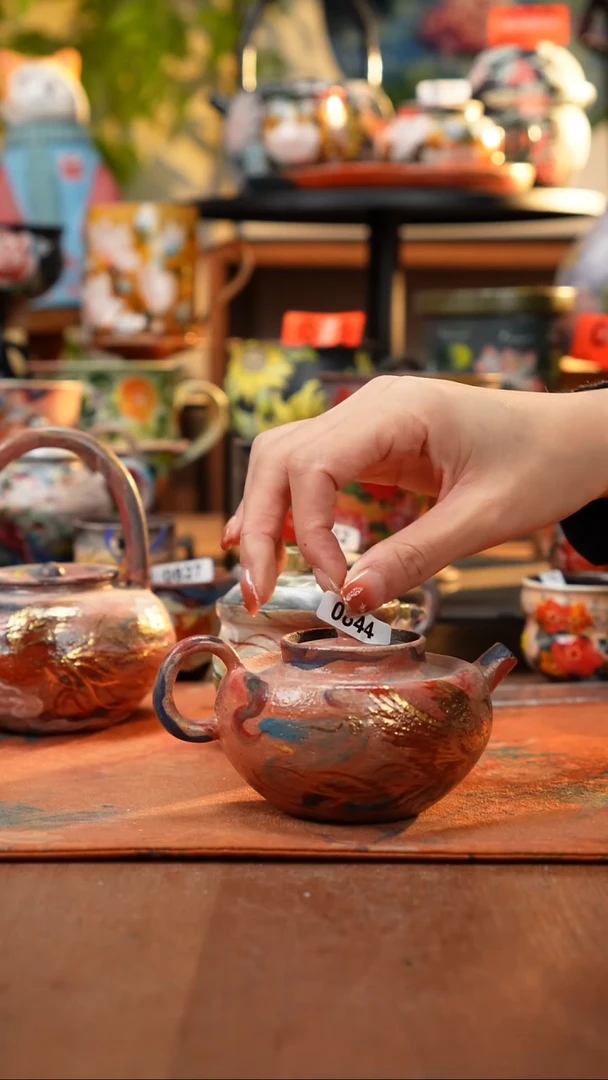 瓷片景德镇手工手绘844