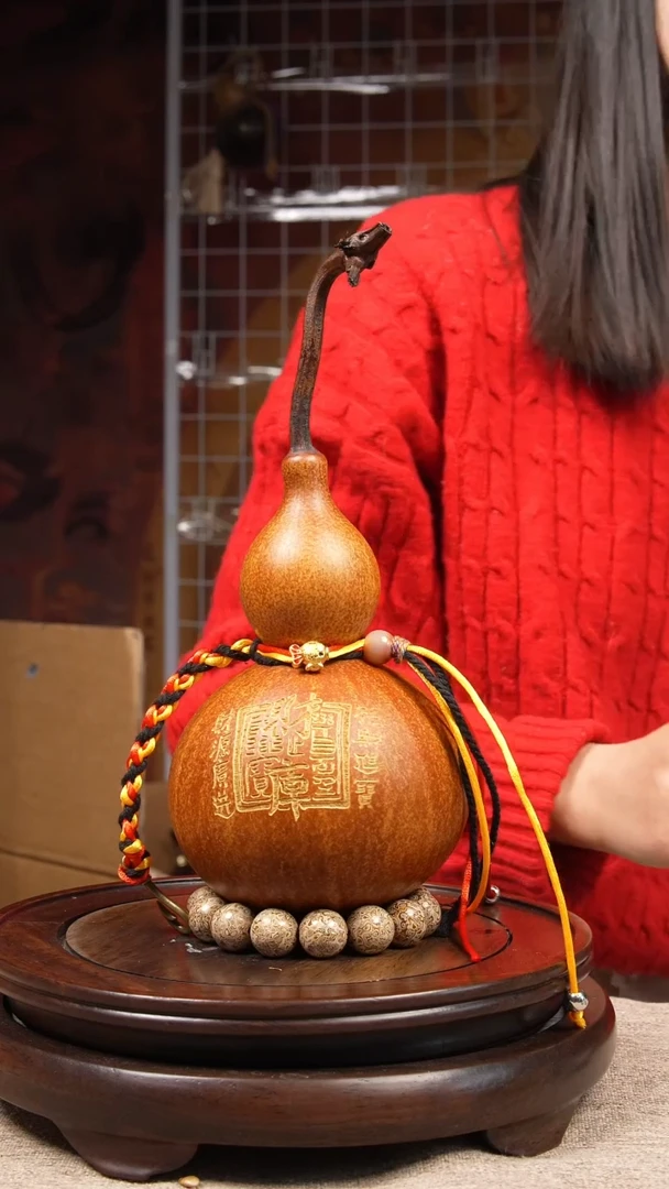 【闪购商品】835号大漆葫芦摆件挂件