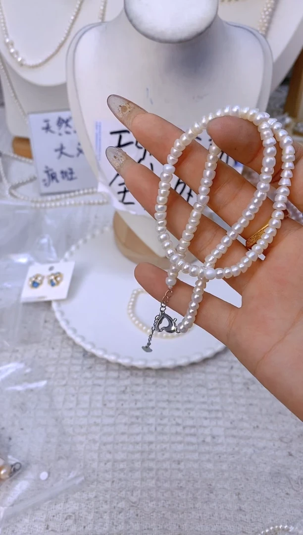 颈饰未镶嵌淡水珍珠F203