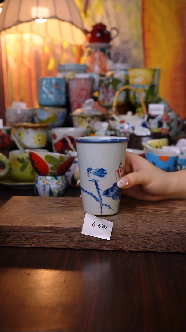 摆件泥垚手作 景德镇手工手绘陶瓷器物