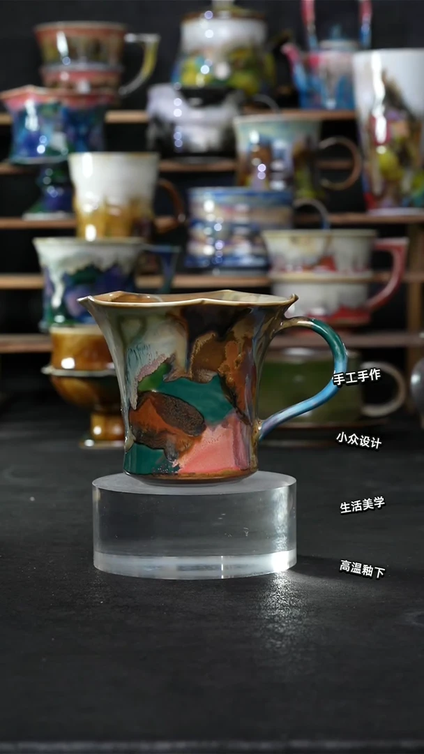 设计师款景德镇森涩手创陶瓷（食品级）453