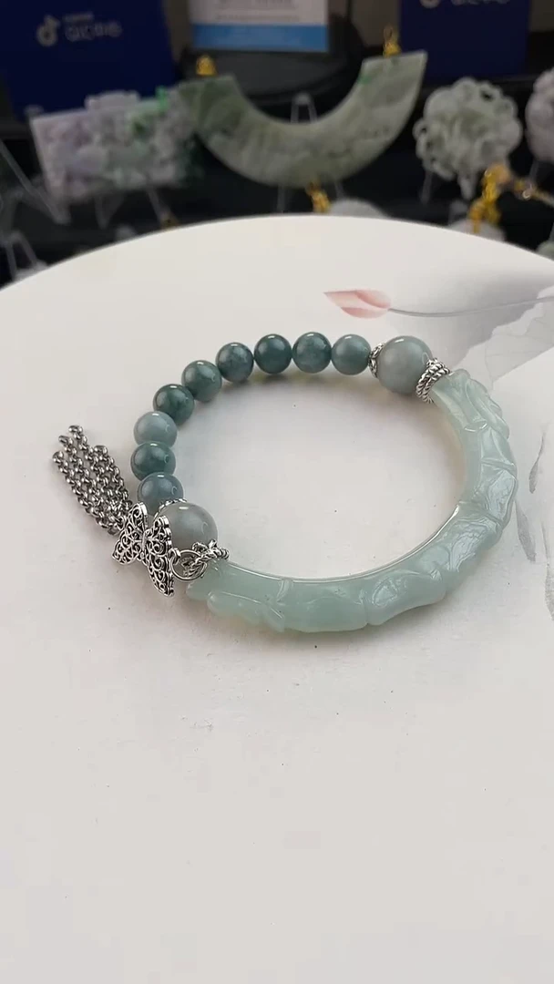 未镶嵌手链翡翠徐**姐手工定制默认微瑕主播介绍为准