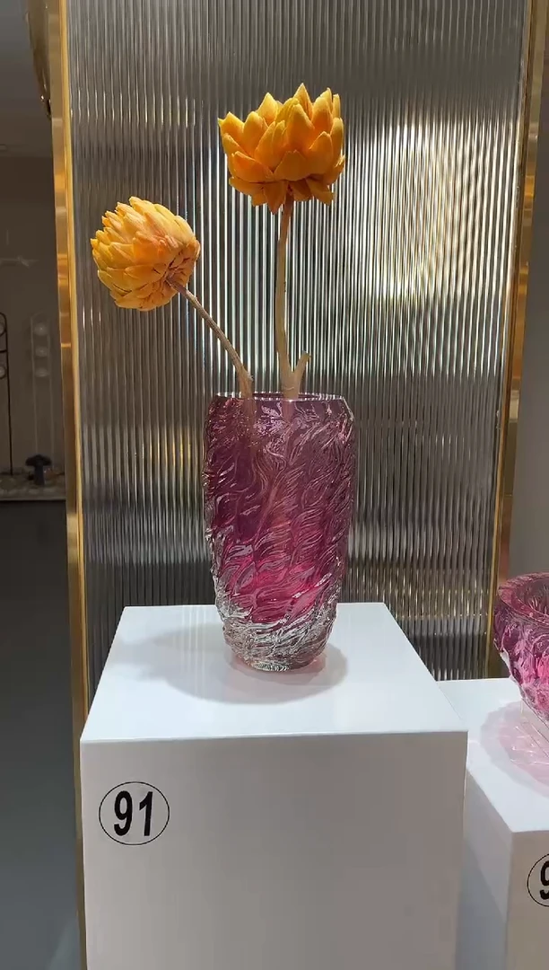 摆件巴比特美学-翠羽明珠花器