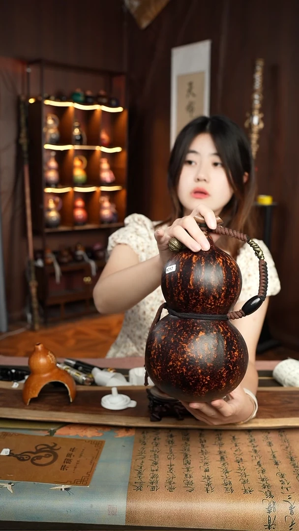 212号精品大漆酒葫芦防腐防渗装水茶酒