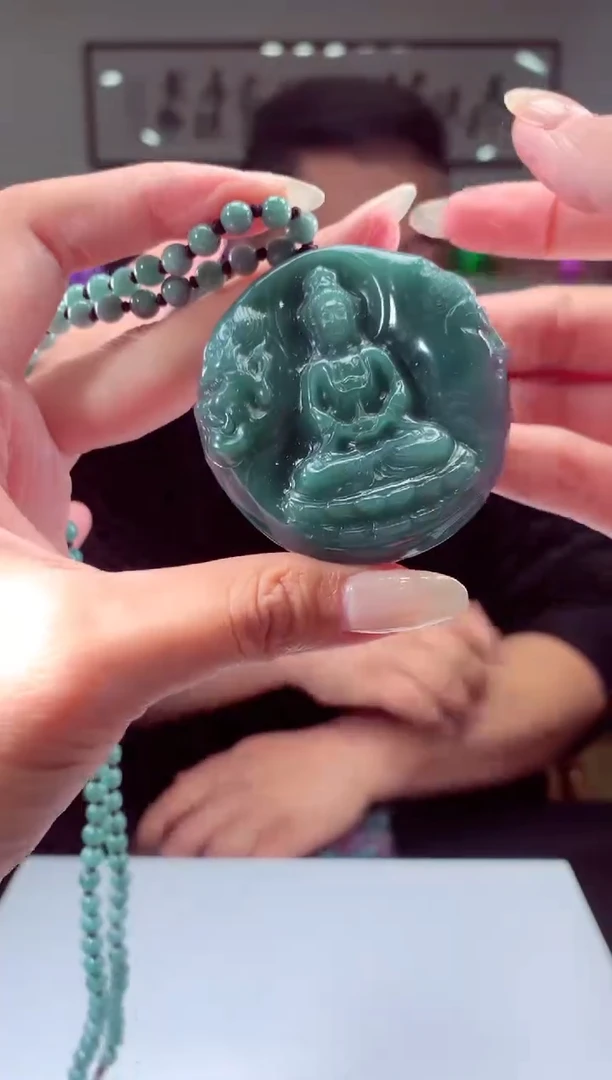 【闪购商品】定制翡翠未镶嵌挂件发货（拍一发一）