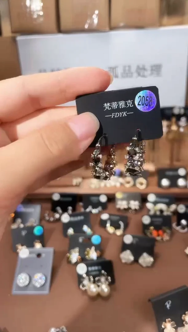 合金925银锆石梵2058