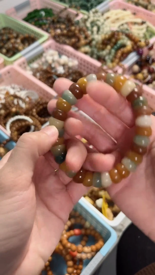 【闪购商品】菩提根/象牙果手串晚霞