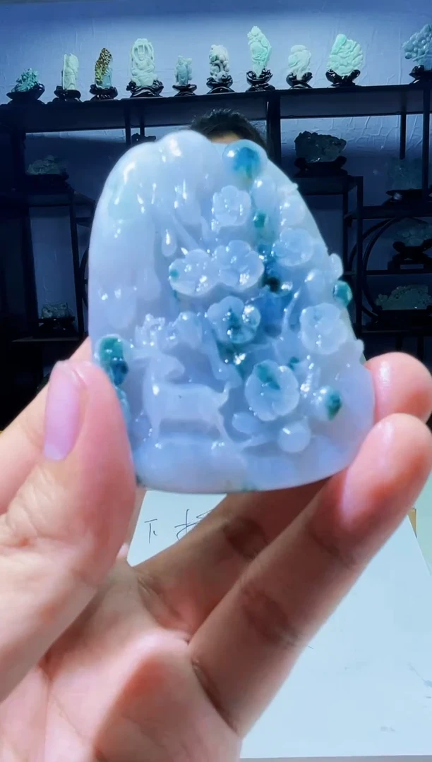 【闪购商品】定制翡翠未镶嵌毛货02130025