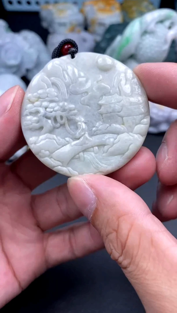 吊坠(不含链)未镶嵌翡翠1