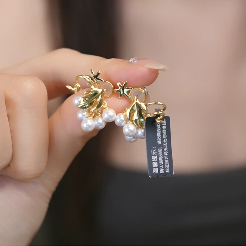 黄铜耳饰 时尚气质耳饰 8753