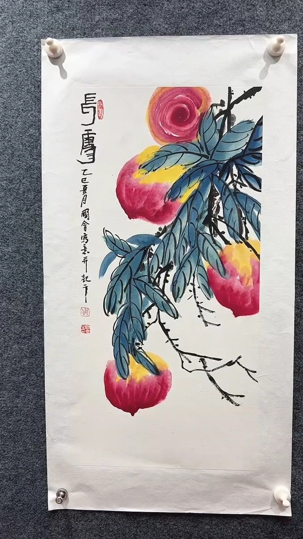 国画陈朝文/国画/花鸟