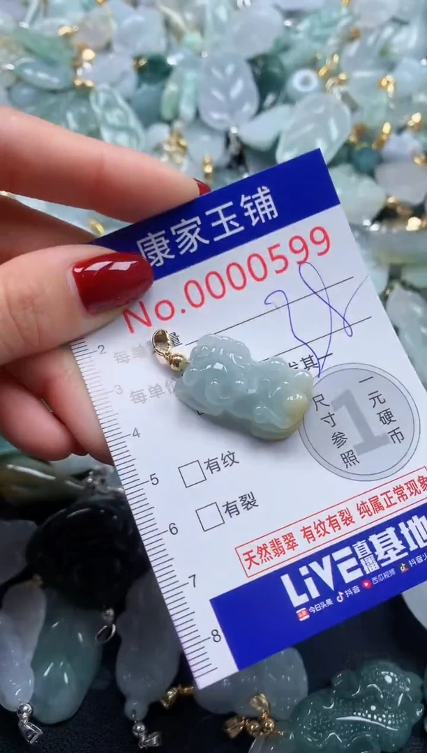 颈饰未镶嵌翡翠599