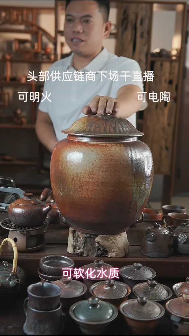 紫砂全手工无****.水缸水缸