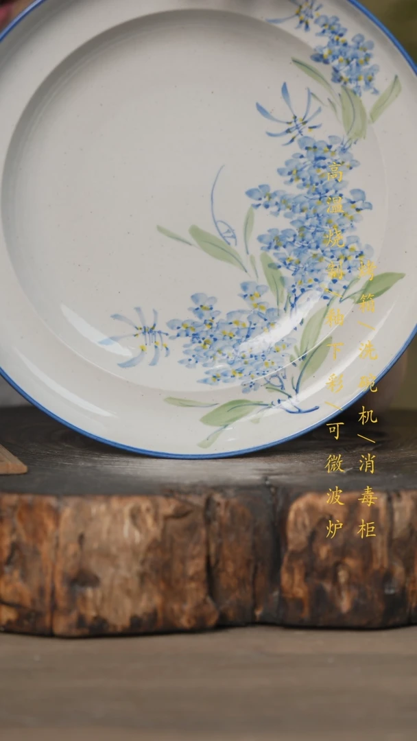 【闪购商品】碗景德镇高温釉下彩可微波烤箱洗碗机