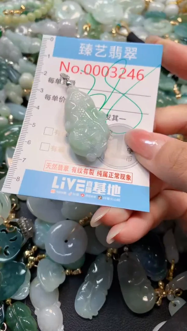 颈饰未镶嵌翡翠3246