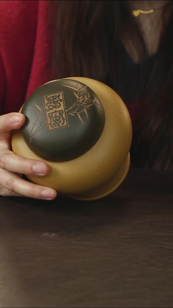 紫砂茶叶罐平安罐 200g