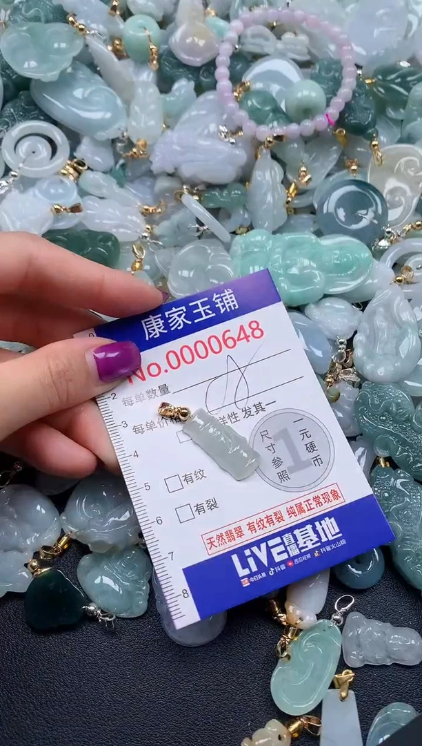 颈饰未镶嵌翡翠648