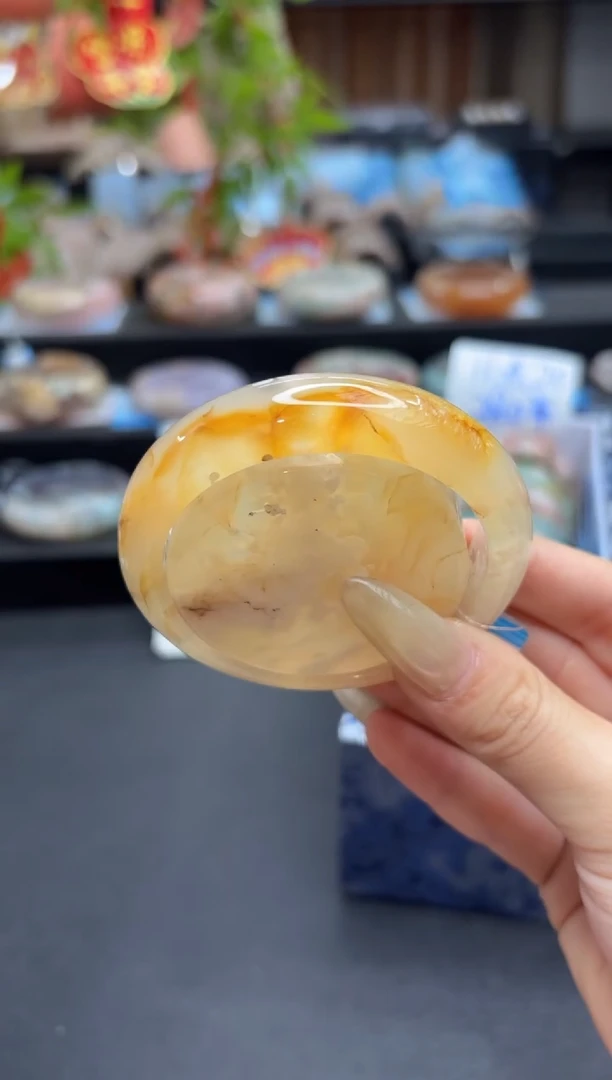 未镶嵌手镯石英质玉A525(55圈赠送镯心)