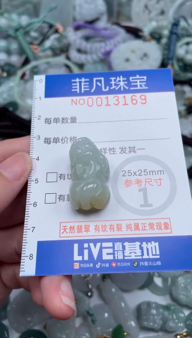 颈饰未镶嵌翡翠13169