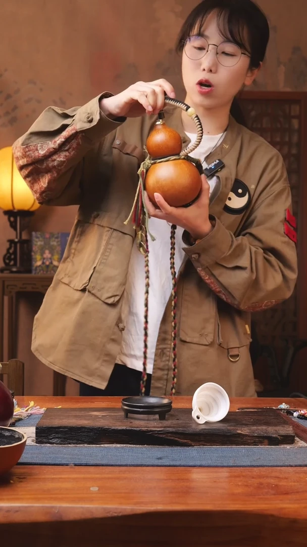 【闪购商品】339号精品大漆葫芦防腐防渗装饮料水茶酒