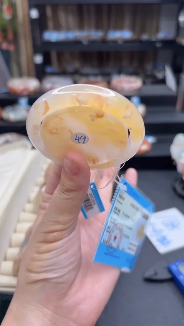 未镶嵌手镯石英质玉22(50圈赠送镯心)