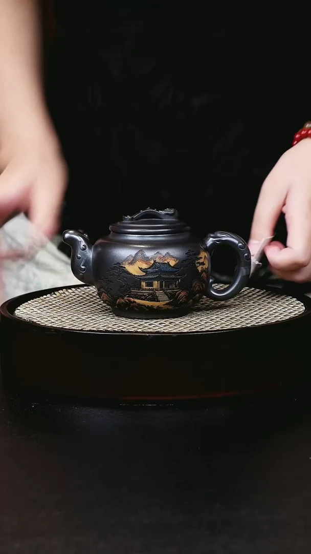 茶壶紫砂宜兴茶壶h6531009