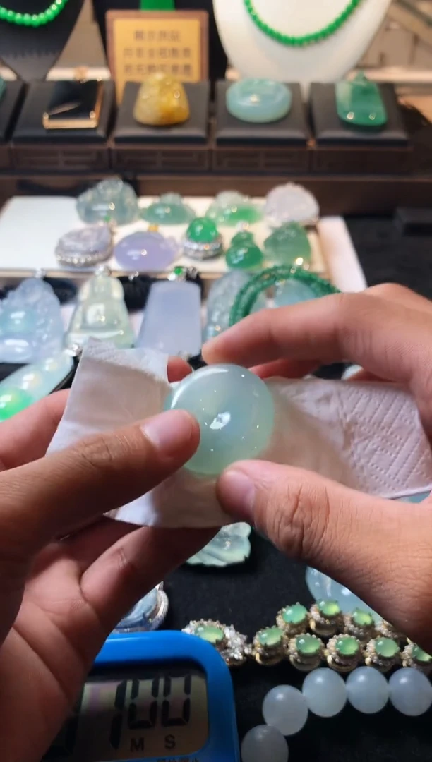 未镶嵌定制翡翠我****~5034毛货不退不换