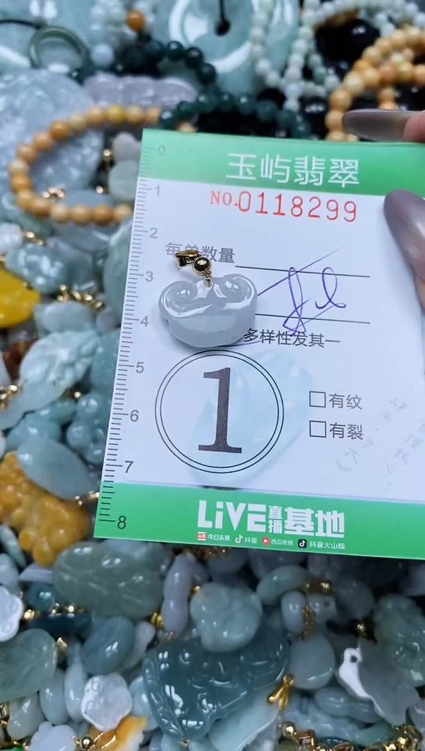 翡翠未镶嵌颈饰闪购0118299多样性发其一