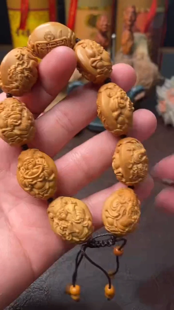 【闪购商品】橄榄核手串/手链35-财神手串一条
