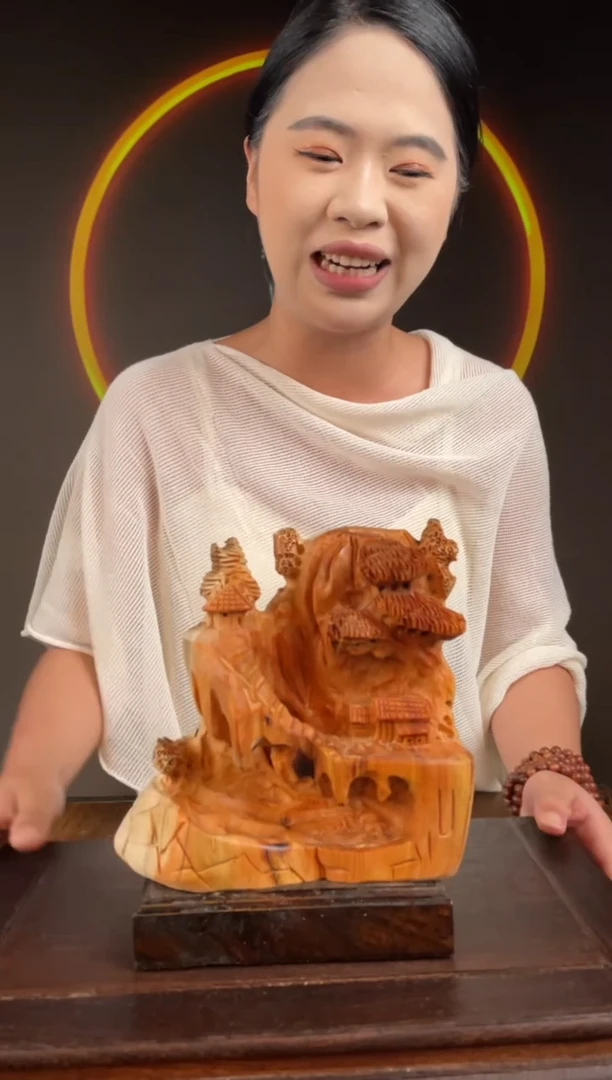 柏木（崖柏）手工摆件,先抢先得! 编号:18