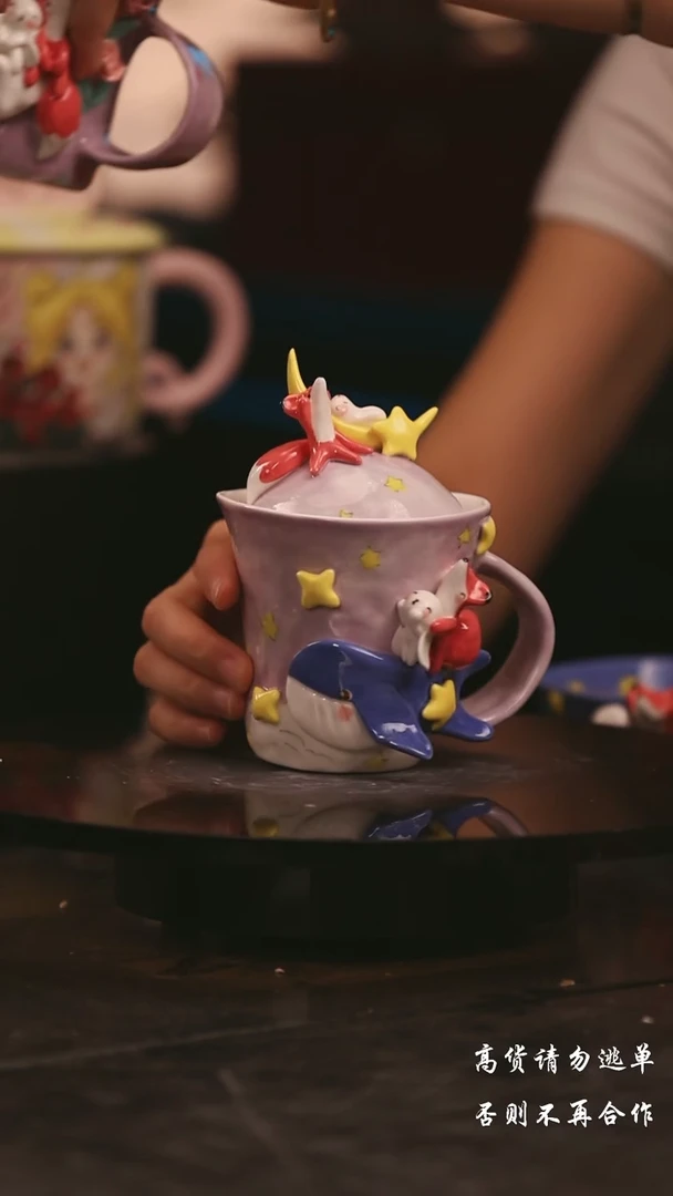 陶瓷景德镇可爱设计师款陶瓷