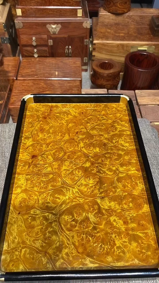 【闪购商品】香樟木木艺茶盘一个