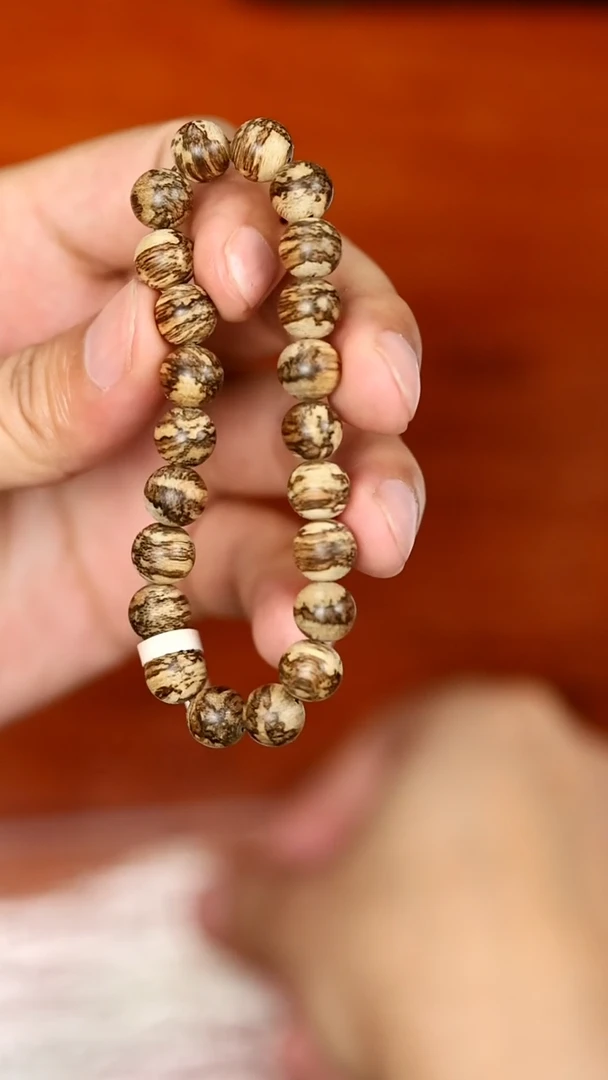 手串沉香西马花珠9.2重6.77克