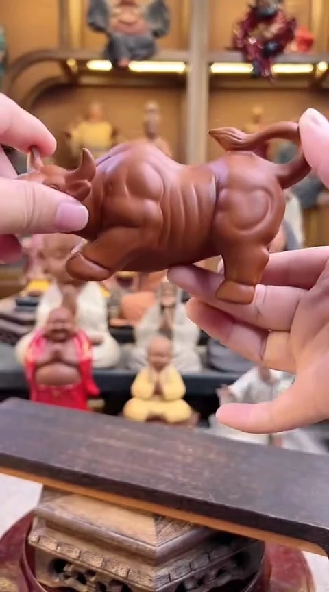 紫砂茶宠器闵茶宠摆件