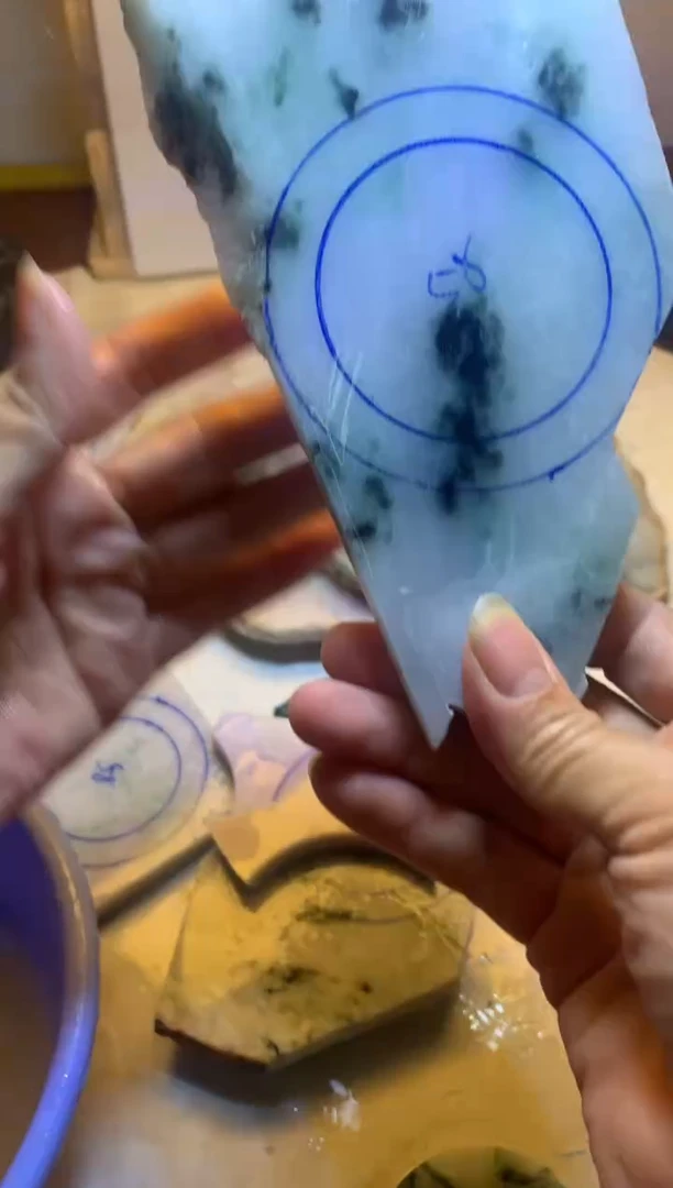散珠翡翠翡翠玉石